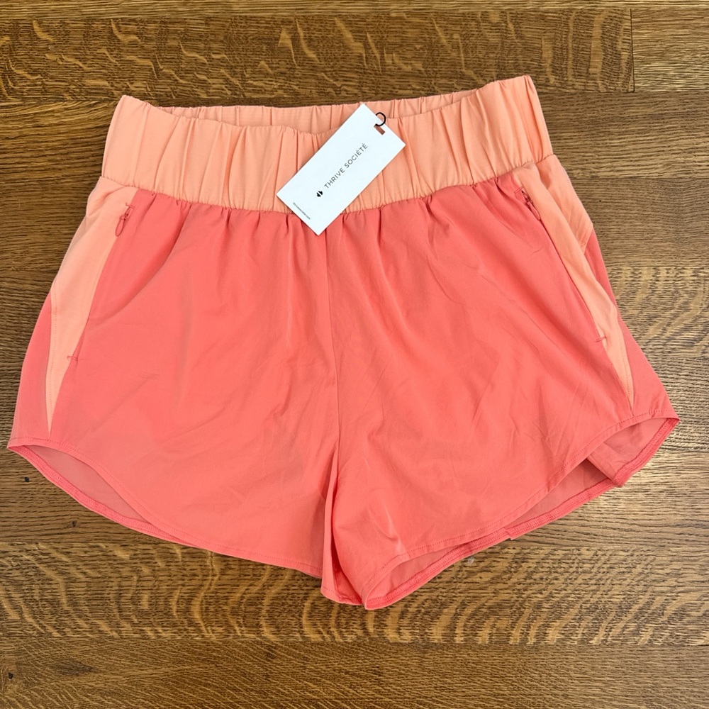 Thrive Societe Running Shorts. NWT. Size large.